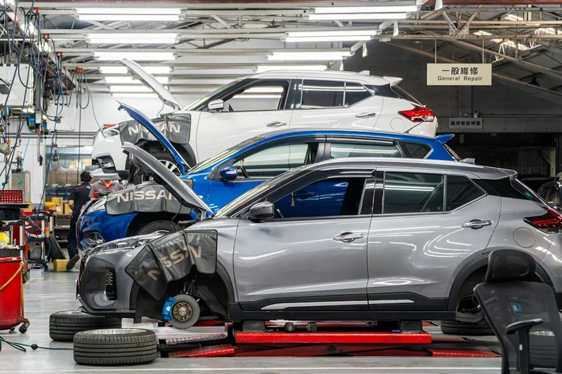 Szervizallomas a Nissan automarkahoz